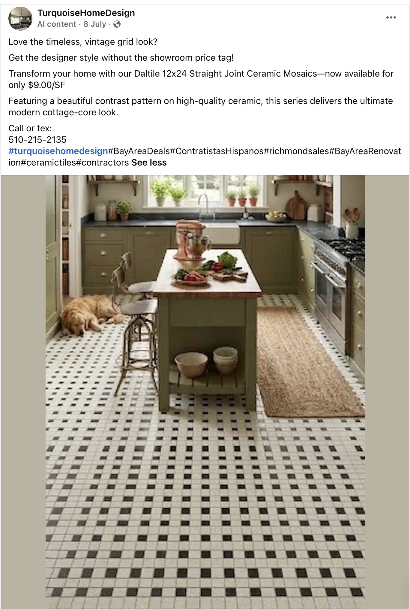 Clearance tile selection 5