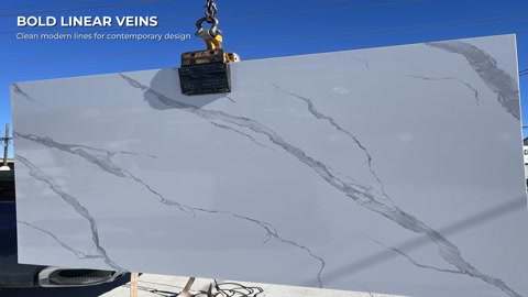 Bold Linear Veins shower wall panel